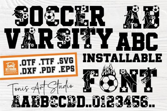 Ab Soccer Varsity: A Typeface That Captures the Game