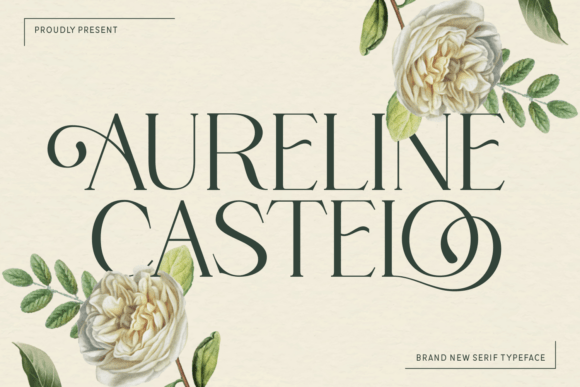 Aureline Castelo: The Elegant Serif That Feels Like a Story