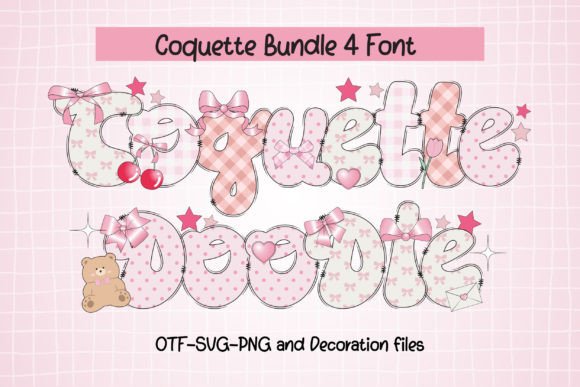 Coquette Doodle: Unleashing Playful Charm in Your Designs