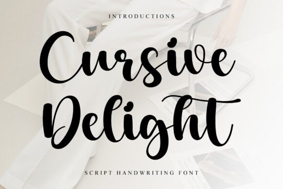 Cursive Delight: A Font That Feels Like a Handwritten Note