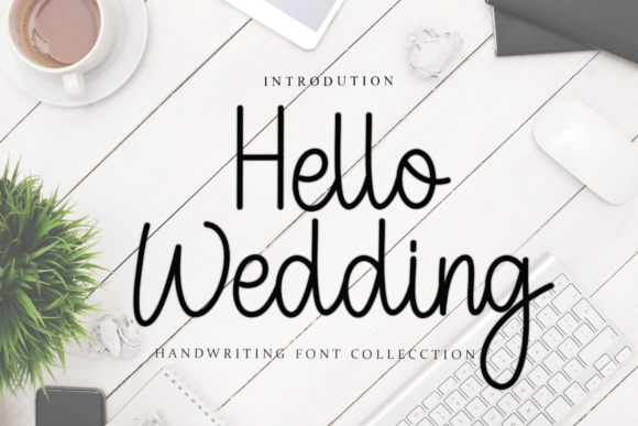 Discover the Playful Charm of Hello Wedding for Your Designs
