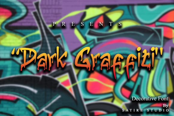 Drak Graffiti: Unleash Bold, Melting Typography in Your Designs