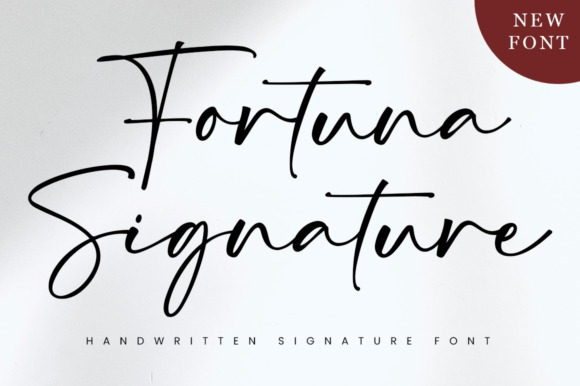 Fortuna Signature: The Handwritten Font That Feels Like You
