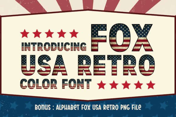 Fox Usa Retro: A Typeface That Feels Like a Celebration