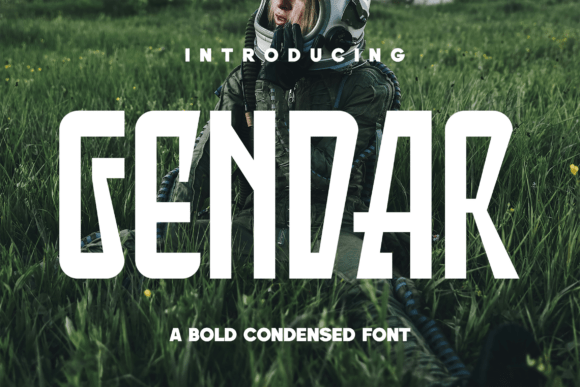 Gendar: A Futuristic Font for Bold, Modern Branding