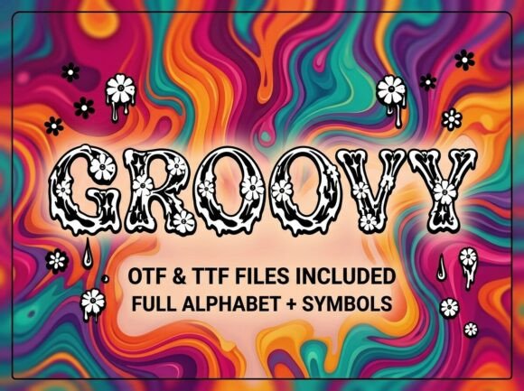 Groovy: The All-Caps Display Font That Demands Attention
