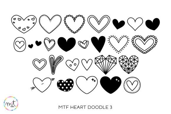 Heart Doodle 3: A Charming Typeface for Every Love Story
