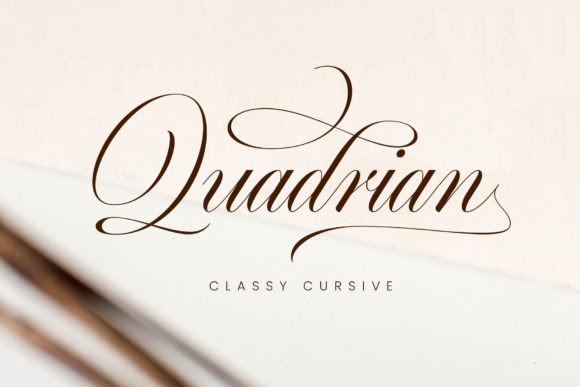 Quadrian: Crafting Elegance in Every Stroke