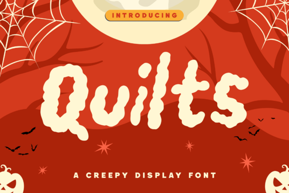 Quilts: The Spooky Display Font for Hauntingly Good Design