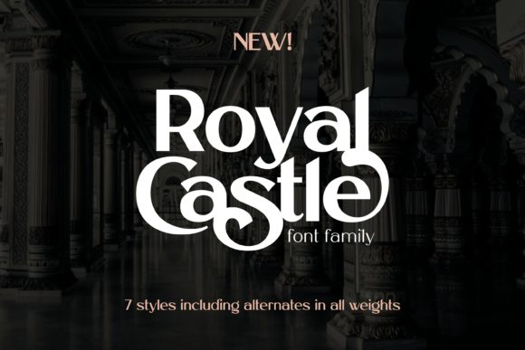 Royal Castle: A Nostalgic Sans Serif with a Luxurious Twist