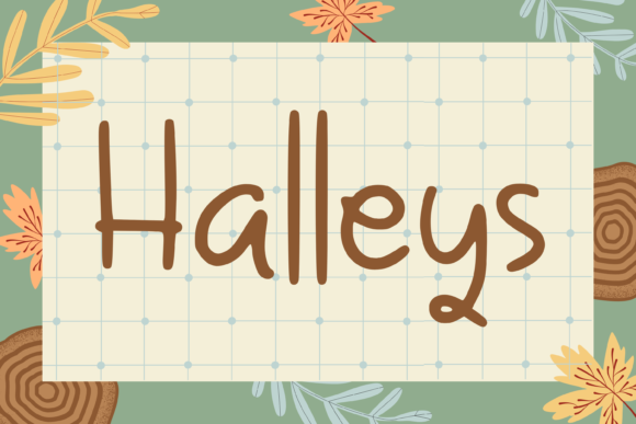 The Fluid Elegance of Halleys: A Font for Creative Expression