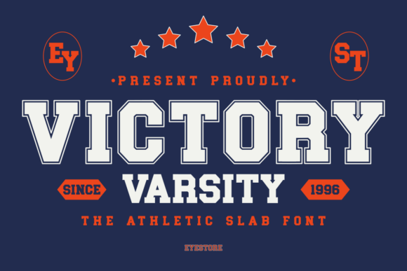 Victory Varsity: The Slab Serif for Bold, Modern Branding
