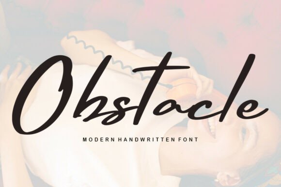 Why Obstacle is the Handwritten Font Your Brand Needs