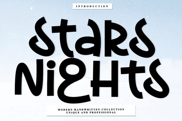 Why Stars Nights is the Handwritten Font Your Brand Needs